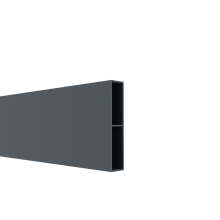 Aluminium sight plank Antraciet 7016 20x100x1780mm