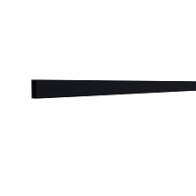 Aluminium sight plank Zwart 9005 20x50x1780mm