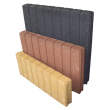 Palissade band vierkant 6x20x50 grijs