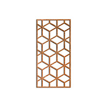 Cortenstaal wanddecoratie Geometric Pattern 2.0-Small