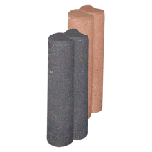 Duo-palissade 6x25 zwart