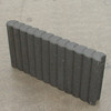 Palissade band rond 6x25x50 zwart