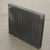 Palissade band rond 6x40x50 zwart
