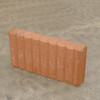 Palissade band rond 8x25x50 bruin