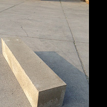 Stapelblok Oud hollands 20x20x100 grijs