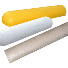 Plakbanden 1x rond grijs 95x20x11