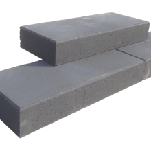 Traptrede (strak) 100x40x15 zwart