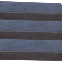 Traptrede oud hollands 100x30x15 zwart