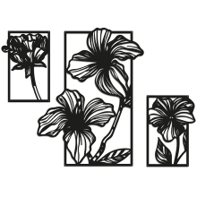 Flowers 3-parts-Large