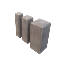 Poer 12x12x50 1 schroefhuls M16 zwart