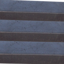 Traptrede oud hollands 120x40x20 zwart